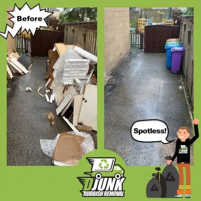 DJunk before and after rubbish removal result 004